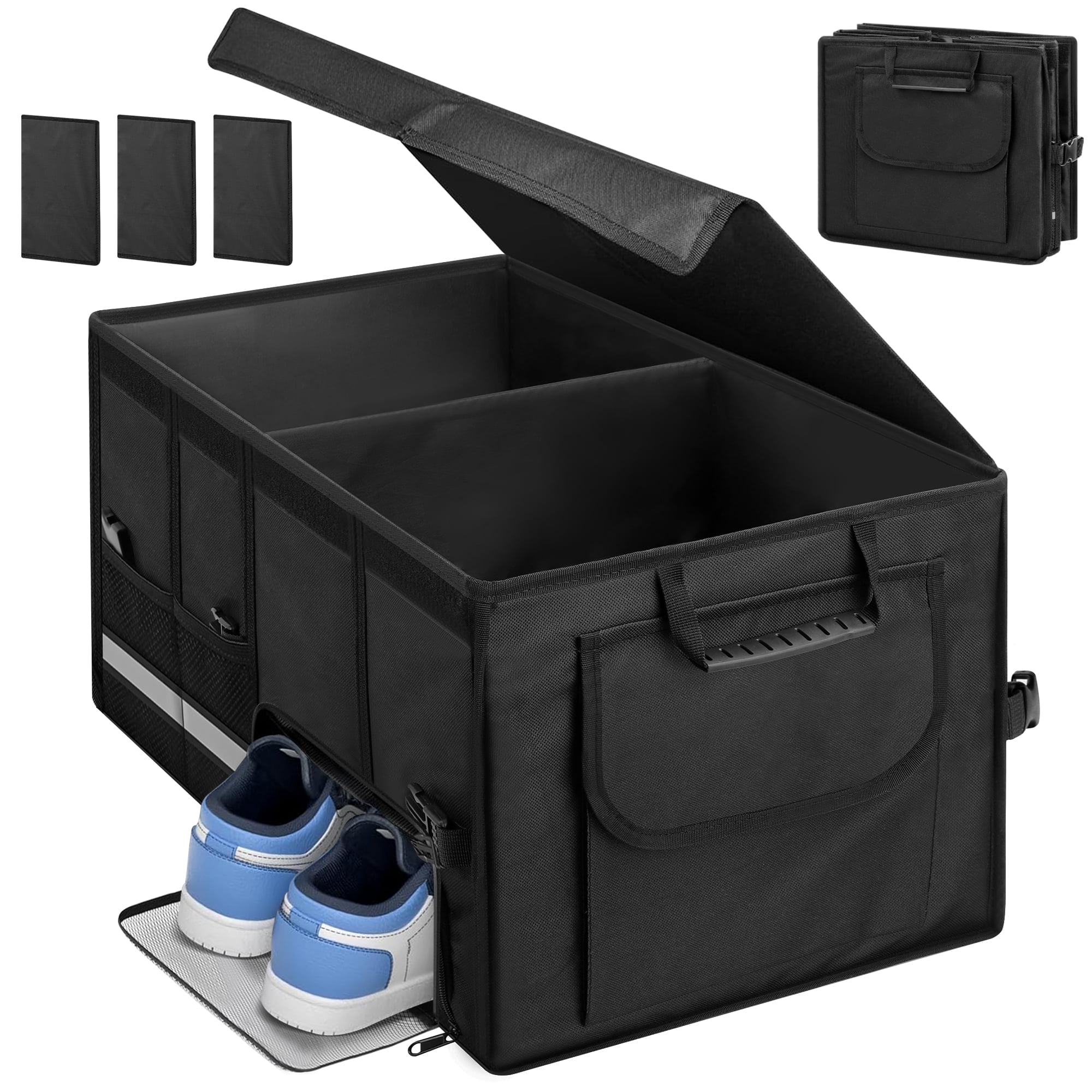 Women'S Jeep Accessories - 72L Opvouwbare kofferbakorganizer met grote capaciteit