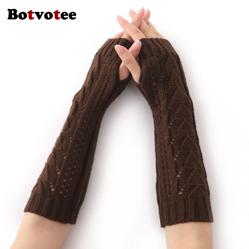 Women Accessories Holder - Botvotee voor dames winter gebreide holle