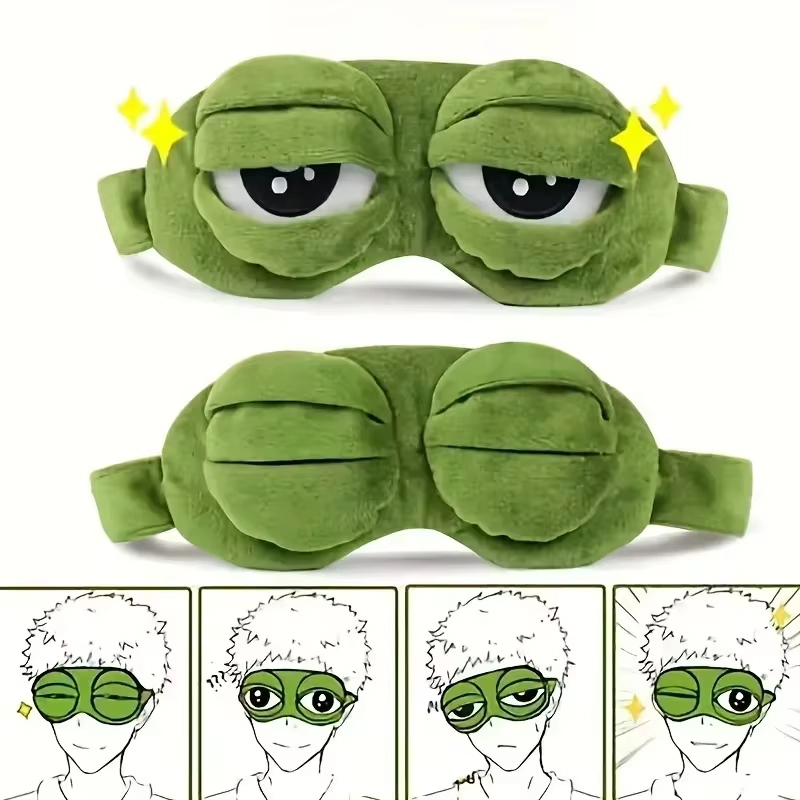 Women Accessories Aesthetic - Kikkervormig oogmasker feestspel grappig oogmasker cartoon