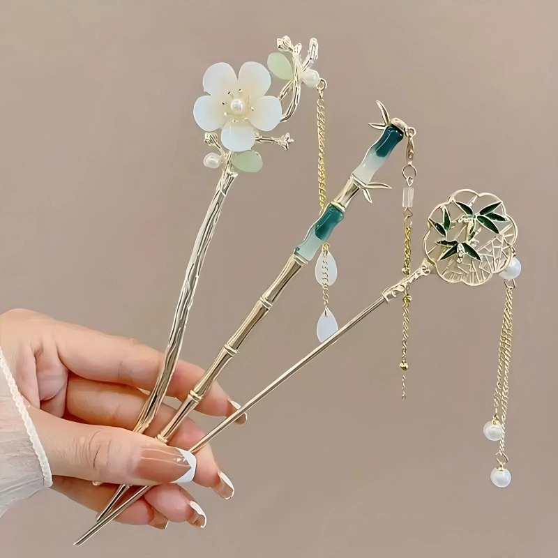 Women Accessories Shop Design - 1/3/6 stuks elegante Chinese stijl haarspeld