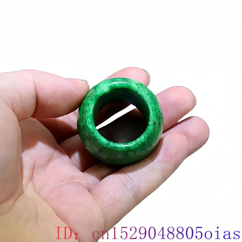 22Mm Groene Echte Jade Ringen  - Women'S Accessories Rings recensie en prijs