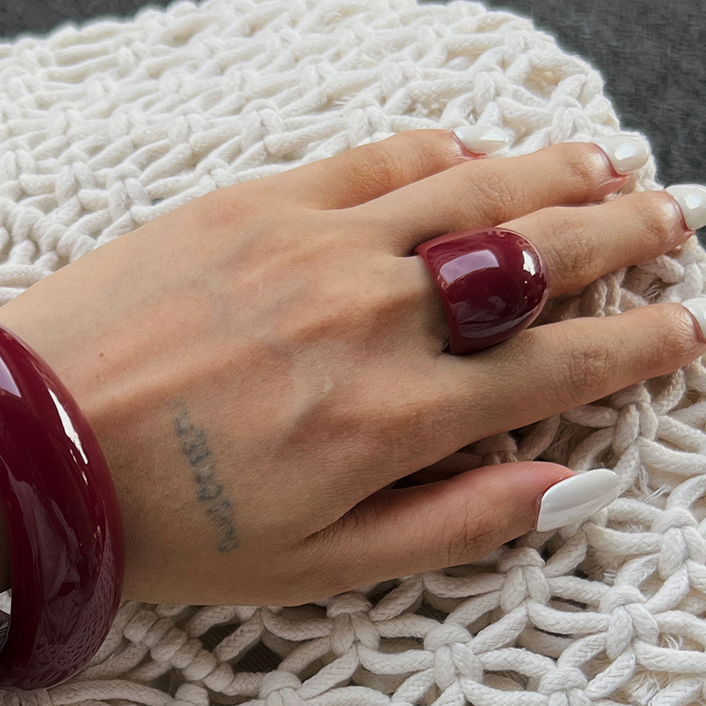 Irregulaire harsring voor dame - Women'S Accessories Rings recensie en prijs