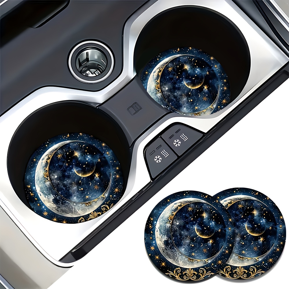 2 stuks Starry Night Moon auto - Women Accessories Holder recensie en prijs