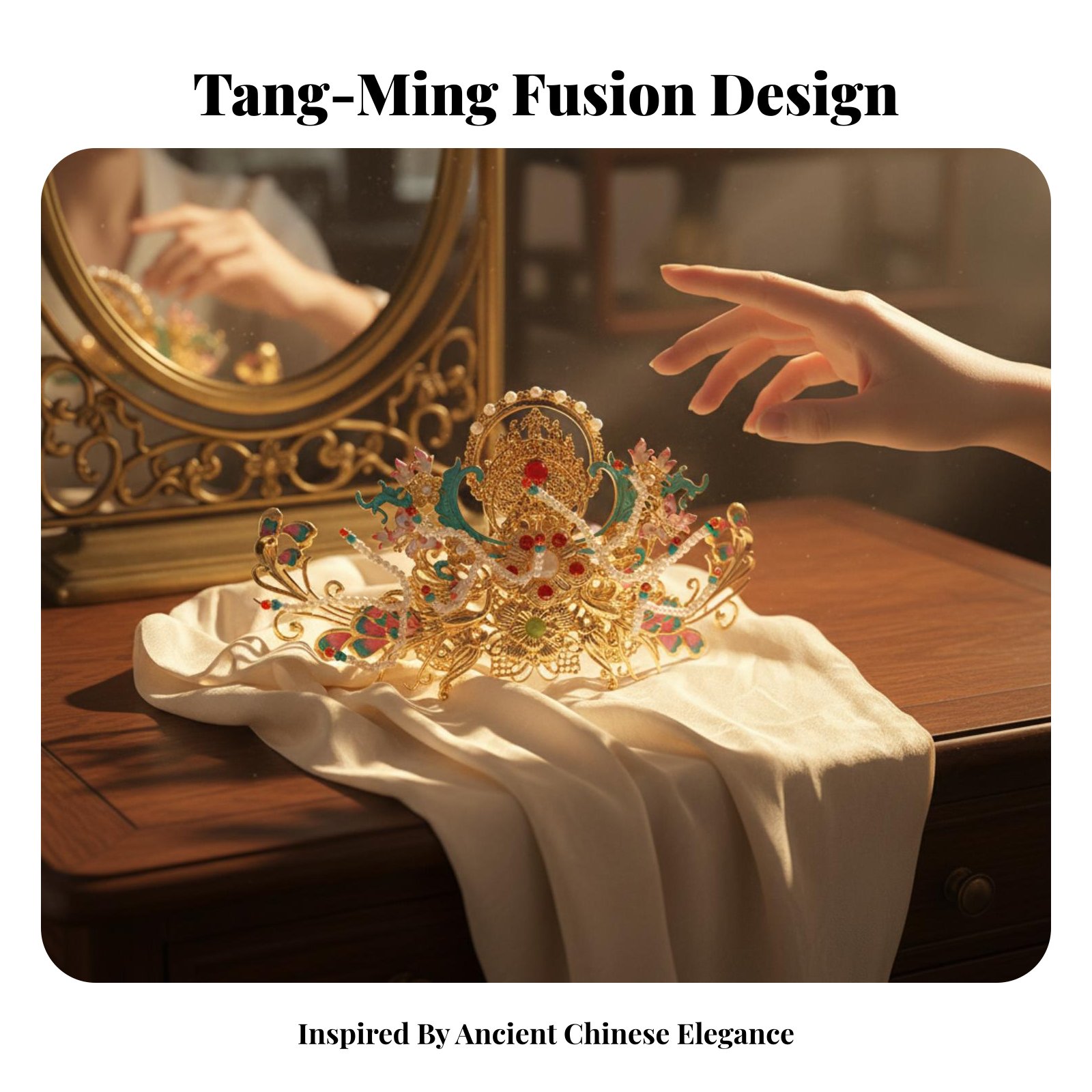 Traditionele Chinese haarkroon - Women Accessories Aesthetic recensie en prijs