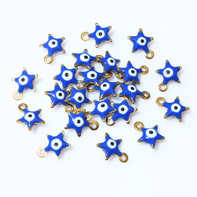 20 stuks 10x8.5mm Emaille Evil - Evil Eye Bracelet recensie en prijs