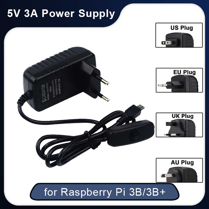 5V 3A Raspberry Pi 3 Model B+  - Women Accessories In Uk recensie en prijs