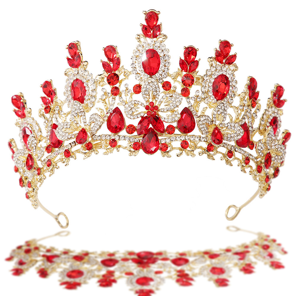 Barokke Prinses Rode Kristal W - Women Jewelry Accessories For Black Dress recensie en prijs