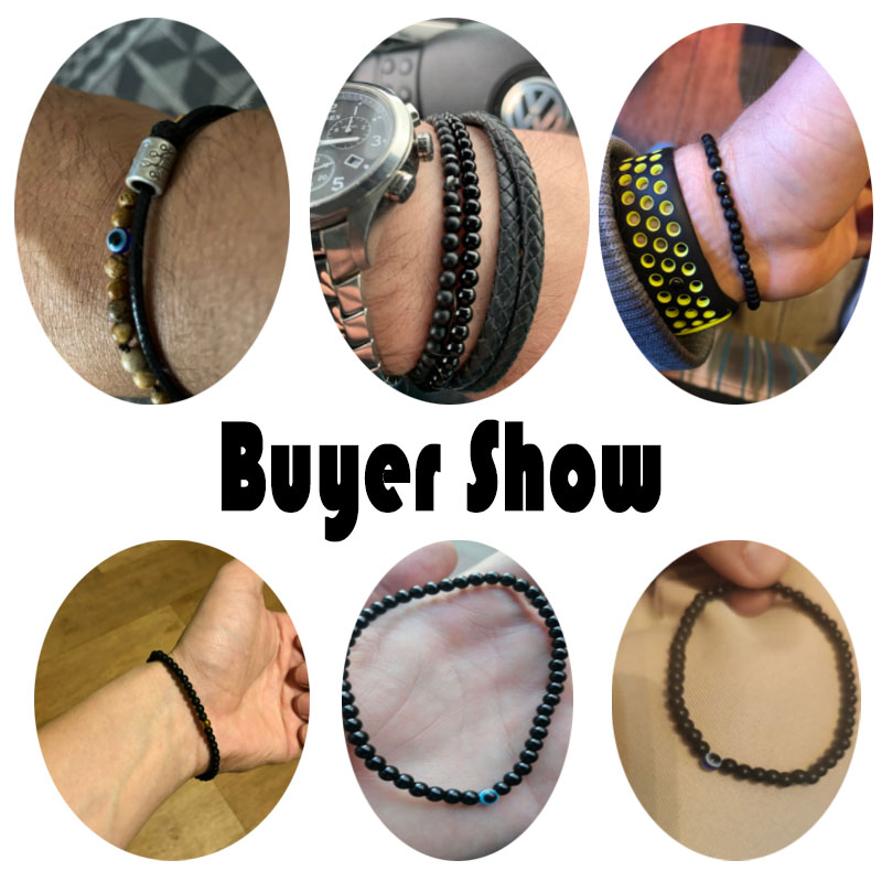 Minimalistische motorarmband h - Evil Eye Bracelet recensie en prijs