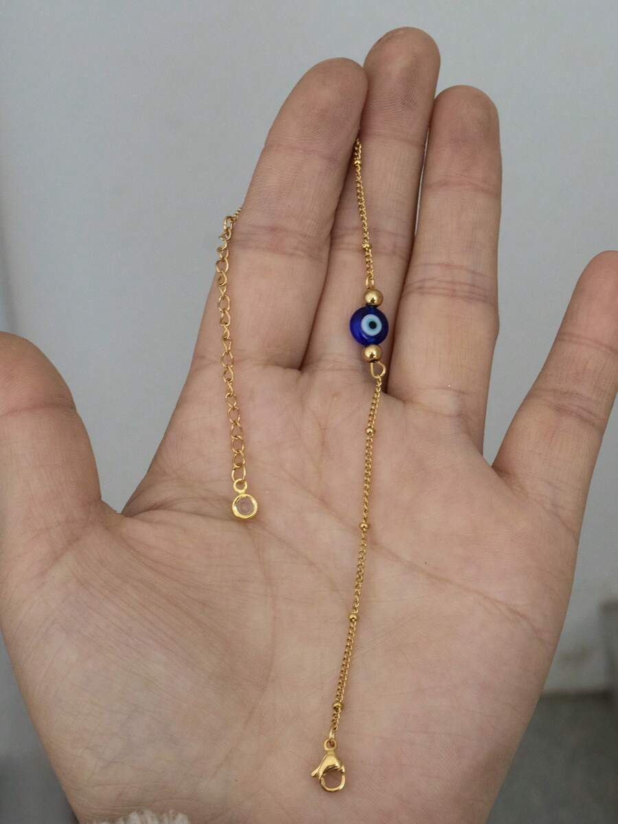 1 stuk blauwe kwade-oog damesa - Evil Eye Bracelet recensie en prijs