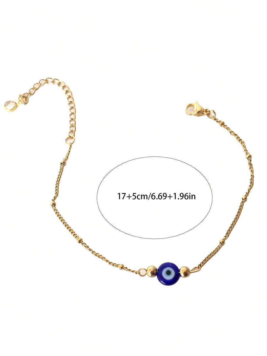 1 stuk blauwe kwade-oog damesa - Evil Eye Bracelet recensie en prijs