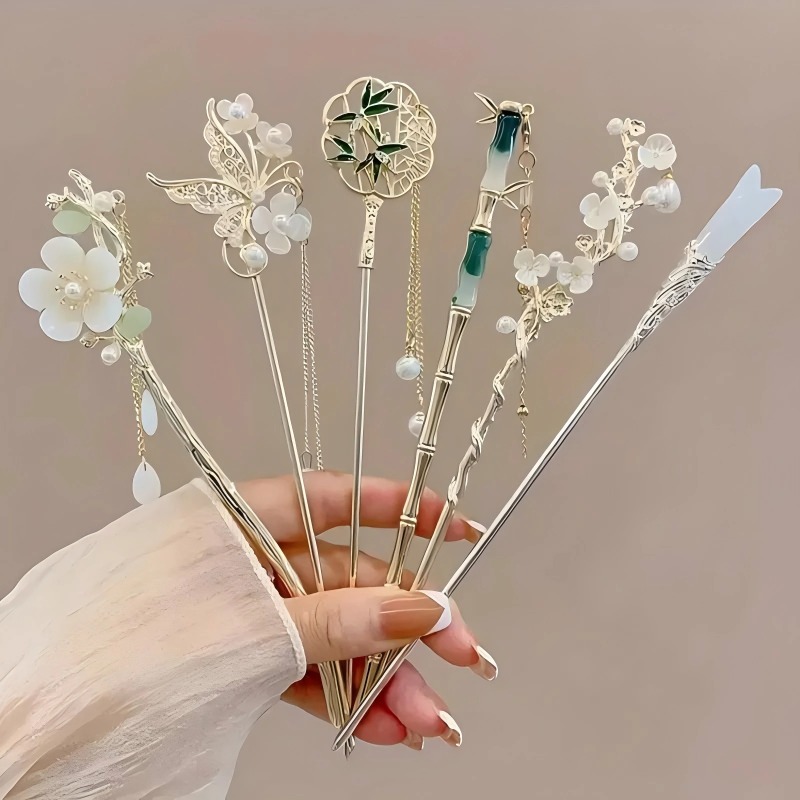1/6 stuks elegante Chinese sti - Women Accessories Shop Design recensie en prijs