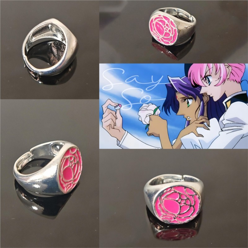 Roze roosring Tenjou Utena Rev - Women'S Accessories Rings recensie en prijs