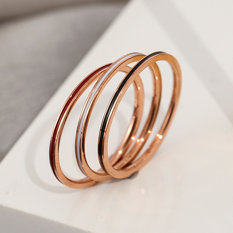 Titanium Staal Rose Goud Kleur - Wrap Ring Gold recensie en prijs