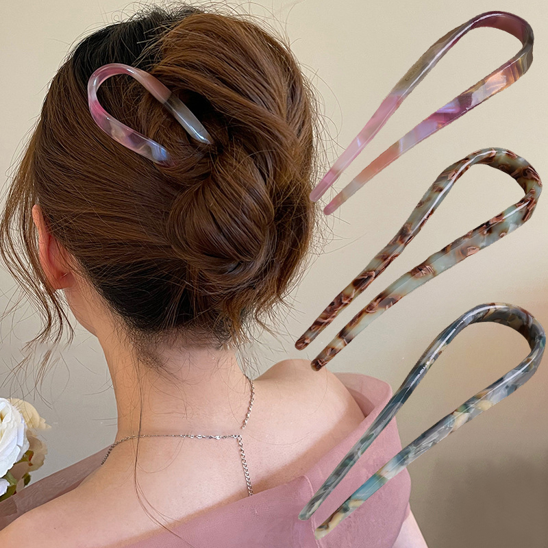 U-vormige haarstokjes Acetaat  - Women Accessories Aesthetic recensie en prijs
