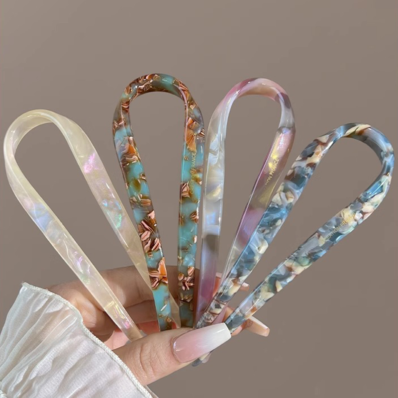U-vormige haarstokjes Acetaat  - Women Accessories Aesthetic recensie en prijs