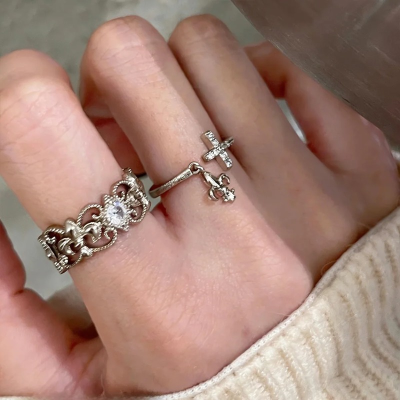 Retro Vintage Cross Hollow Lac - Women'S Accessories Rings recensie en prijs