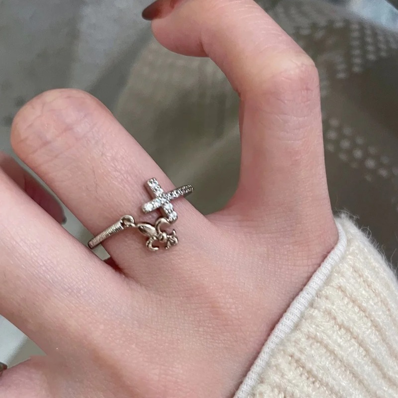 Retro Vintage Cross Hollow Lac - Women'S Accessories Rings recensie en prijs