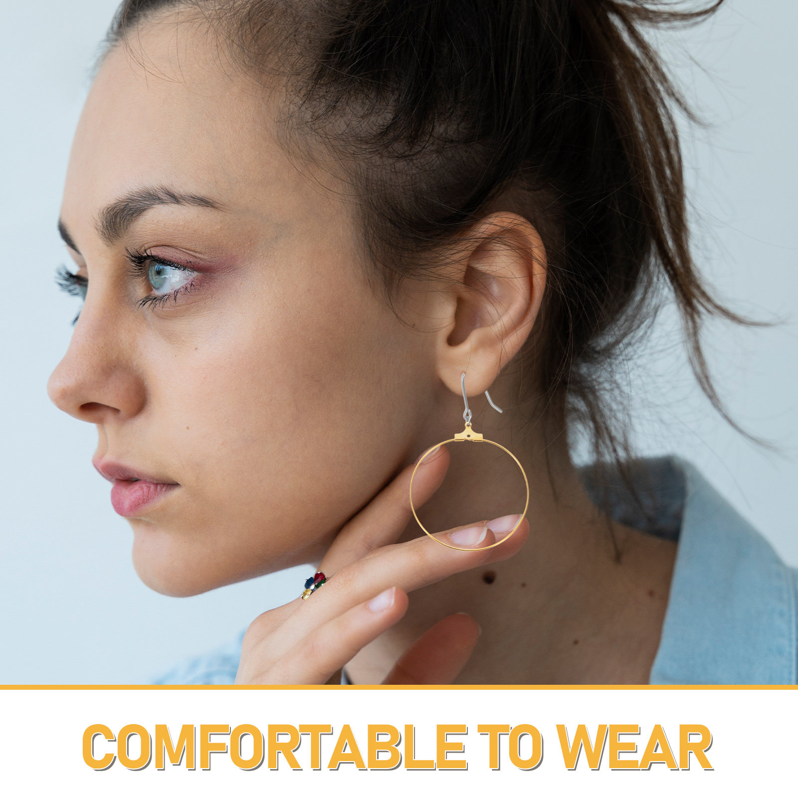 90 stuks grote ronde oorbelond - Women'S Accessories Rings recensie en prijs