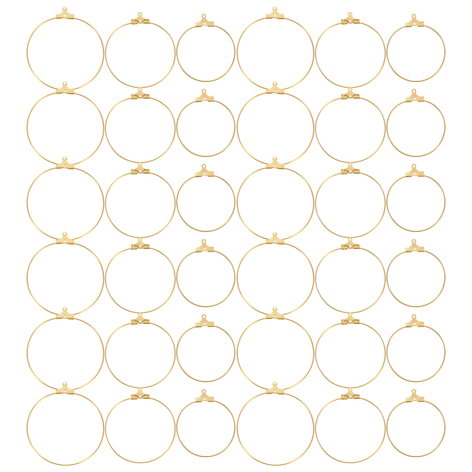 90 stuks grote ronde oorbelond - Women'S Accessories Rings recensie en prijs