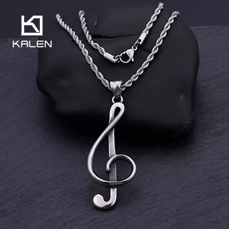 KALEN RVS Muzieknoot Hanger Ke - Women Accessories Bd recensie en prijs