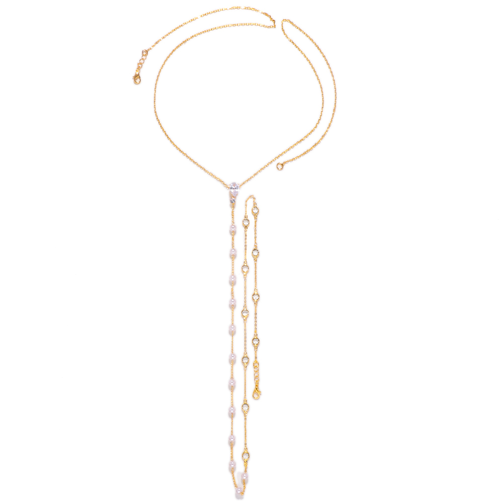 Mode Bruids Terug Ketting Sier - Women Accessories Dropshipping recensie en prijs